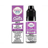 Dinner Lady Nic Salt E-Liquids Box of 10 Grape Bubblegum / 10mg Vape Liquids United Kingdom