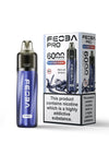 Feoba Pro 6000+ Disposbale Vape Box of 5 - Blue Razz Cherry - vapeukwholesale