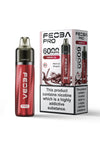 Feoba Pro 6000+ Disposbale Vape Box of 5 - Cherry Ice - vapeukwholesale