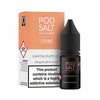 Pod Salt Core Nic Salt E-Liquids Box of 5 Cantaloupe Ice / 5mg Vape Liquids United Kingdom