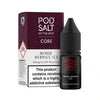 Pod Salt Core Nic Salt E-Liquids Box of 5 Mixed Berry Ice / 5mg Vape Liquids United Kingdom