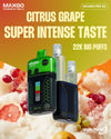 RELX Maxgo 22k Disposable Vape - Box of 5 - Citrus Grape - vapeukwholesale