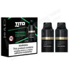 Triple Menthol Tito Pro Prefilled Replacement Pod Pack of 2 - Vape Wholesale Online Shop